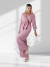Co.Ord Trousers and Top set Dusty pink