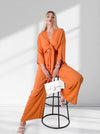 Co.Ord Trousers and Top set Dusty Orange
