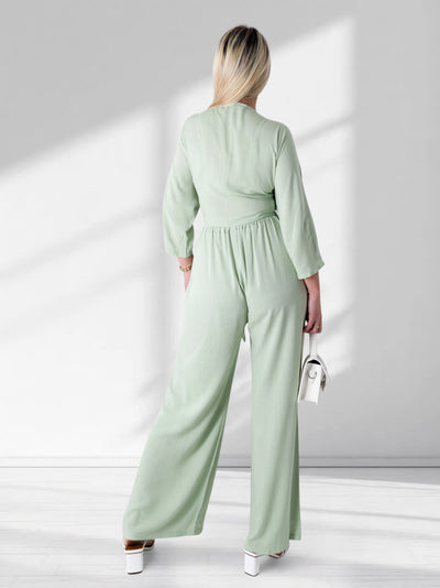 Co.Ord Trousers and Top set Mint