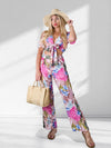 2 pieces Trousers and Top set Pink
