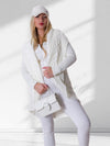 Ivy Chunky knit cardigan Cream