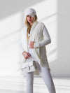 Ivy Chunky knit cardigan Cream