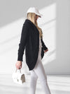 Ivy Chunky knit cardigan Black