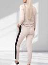 Leo Co.Ord Joggers and Jumper set Beige