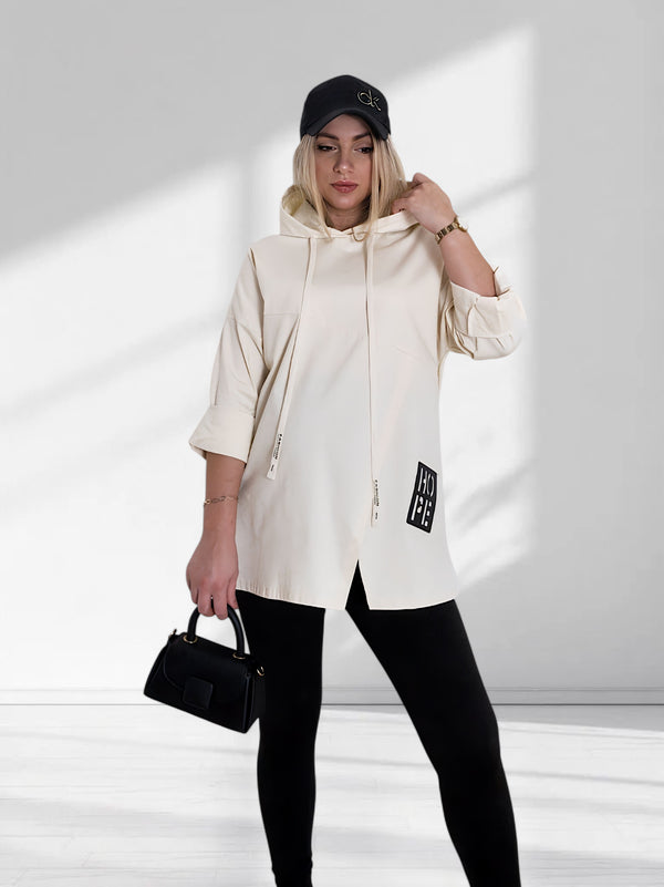 Oversize jumper Hope Beige