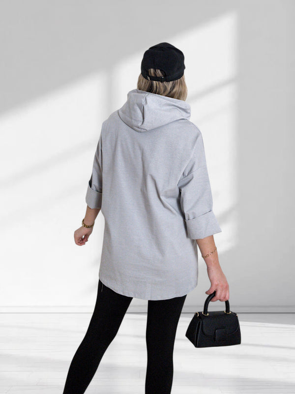 Oversize jumper Hope Light Grey