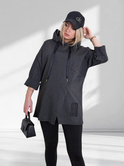 Oversize jumper Hope Dark Grey