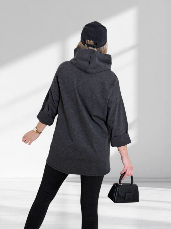 Oversize jumper Hope Dark Grey