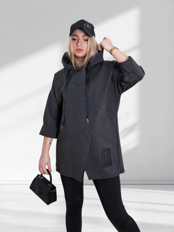 Oversize jumper Hope Dark Grey