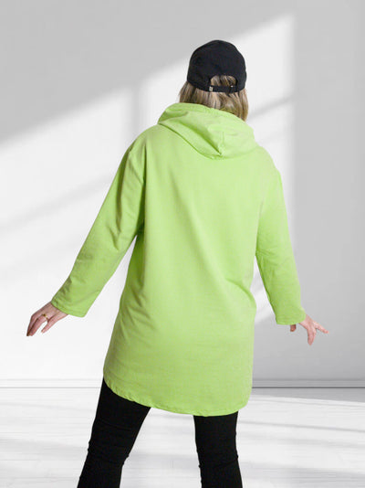 Oversize jumper Life Lime