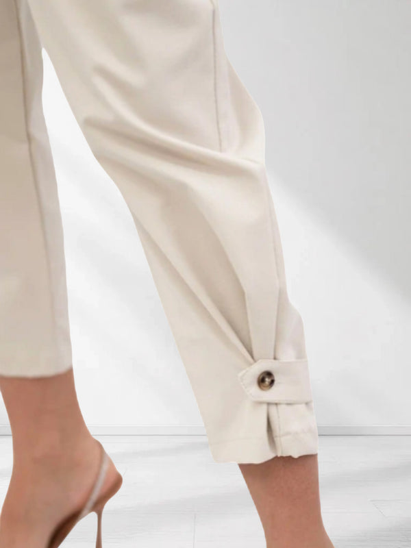 Lara Belted pants Beige