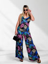 Arya printed jumpsuit Fuchsia