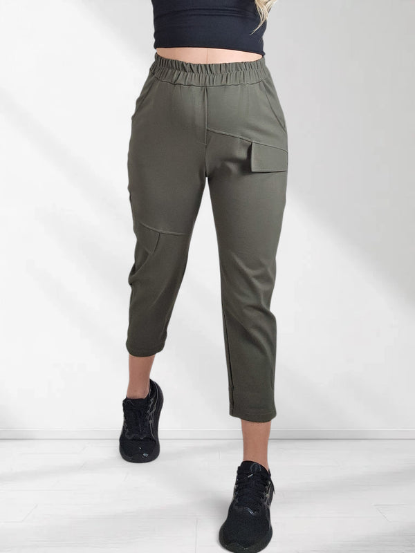 Anna Cargo joggers Khaki