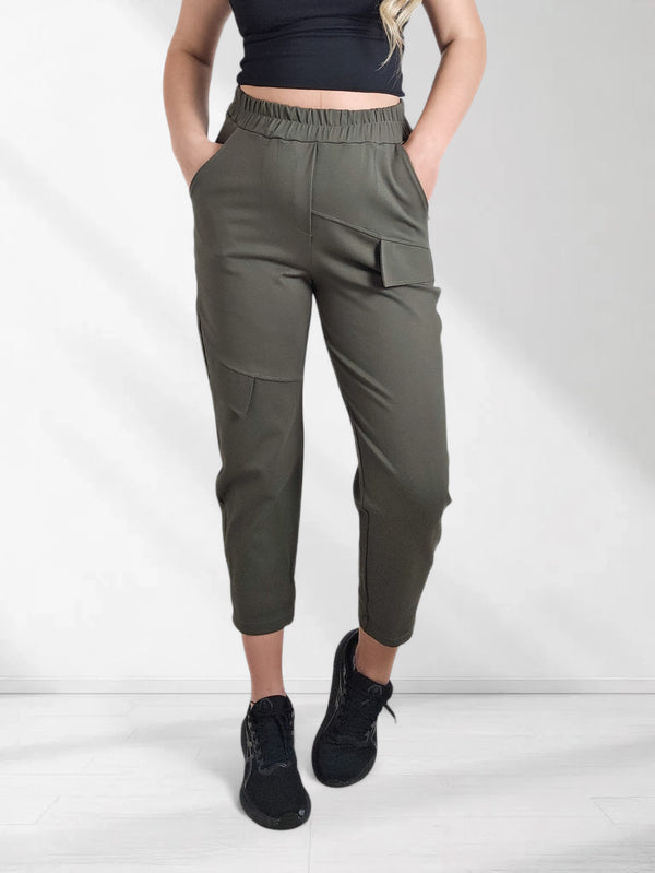Anna Cargo joggers Khaki