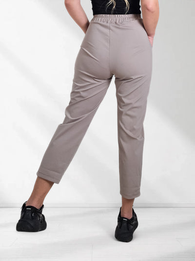 Anna Cargo joggers Light coffee