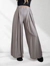 Alice Wide leg pants Light coffee