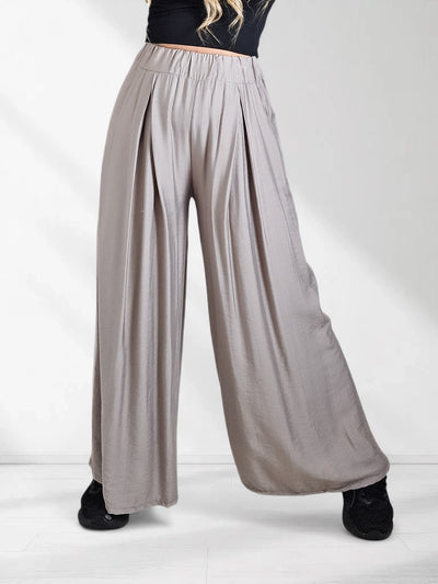 Alice Wide leg pants Light coffee