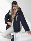 Lyla hooded coat Black
