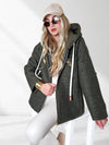 Lyla hooded coat Khaki