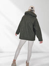 Lyla hooded coat Khaki