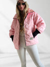 Lisa Oversize Quilted jacket Pink