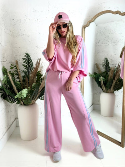 Ayla 2 pieces Trousers and Jumper Pink