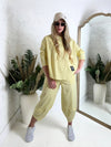 2 pieces Trousers and Jumper Yellow