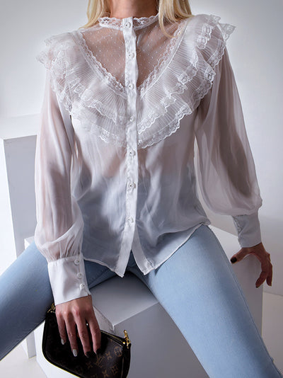 White button up shirt