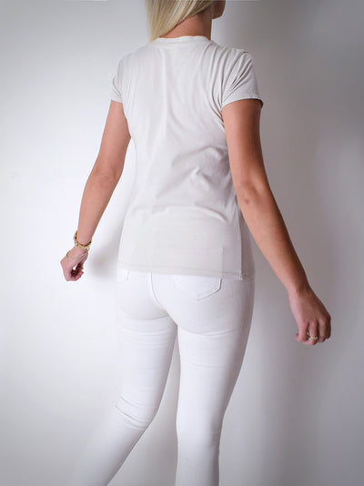 Basic T-shirt Beige