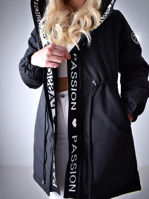 Passion Parka jacket Black