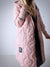 Lili Oversize Quilted hooded jacket Pink