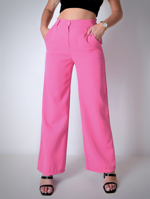 Wide leg trousers Pink