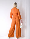 Co.Ord Trousers and Top set Dusty Orange