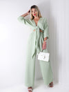 Co.Ord Trousers and Top set Mint