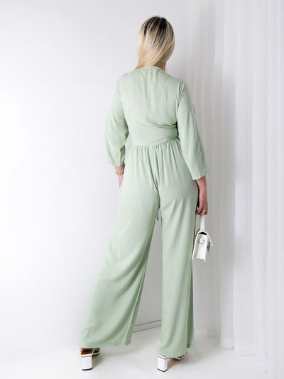 Co.Ord Trousers and Top set Mint