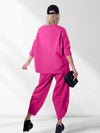 2 pieces Trousers and Jumper Fuchsia