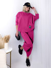 2 pieces Trousers and Jumper Fuchsia