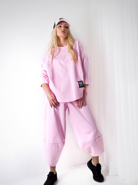 2 pieces Trousers and Jumper Pink