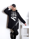 Oversize jumper Life Black