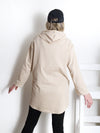 Oversize jumper Life Beige