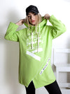 Oversize jumper Life Lime