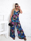 Arya printed jumpsuit Fuchsia
