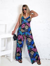Arya printed jumpsuit Fuchsia