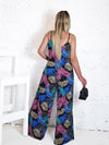 Arya printed jumpsuit Fuchsia