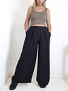 Alice Wide leg pants Black