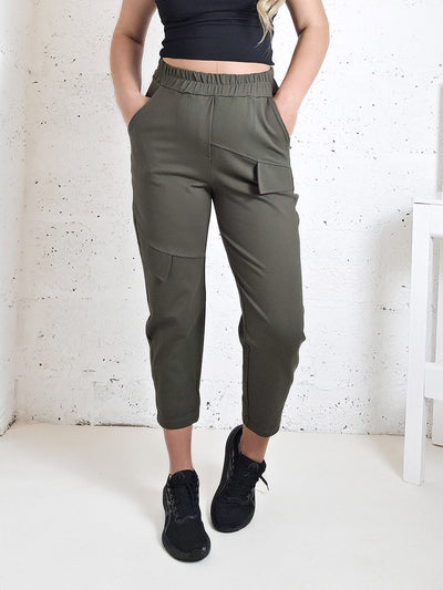 Anna Cargo joggers Khaki