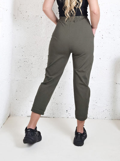 Anna Cargo joggers Khaki