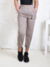 Anna Cargo joggers Light coffee