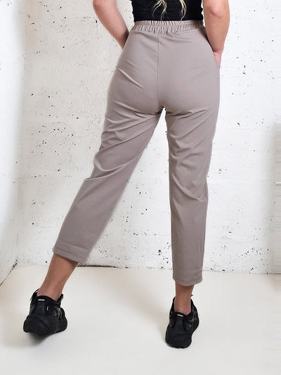 Anna Cargo joggers Light coffee