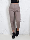 Anna Cargo joggers Light coffee